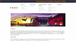 Desktop Screenshot of fasic.org.au